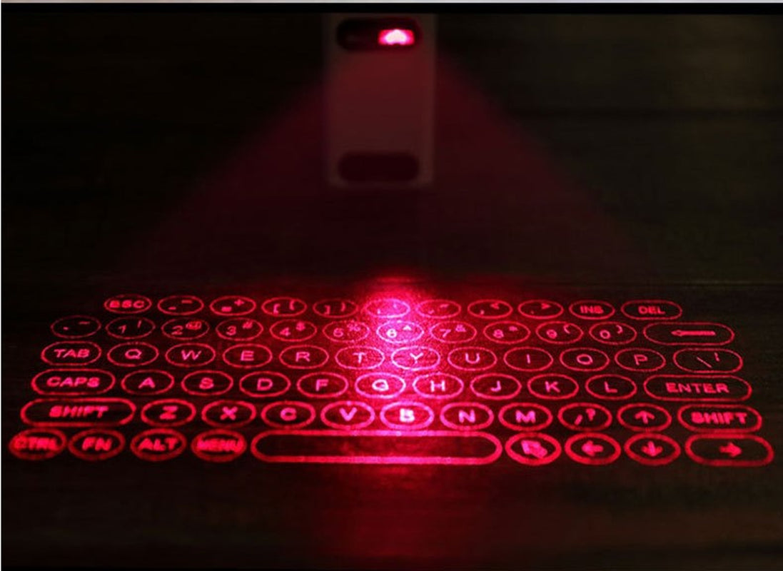 Futuristic Bluetooth Laser Projection Keyboard