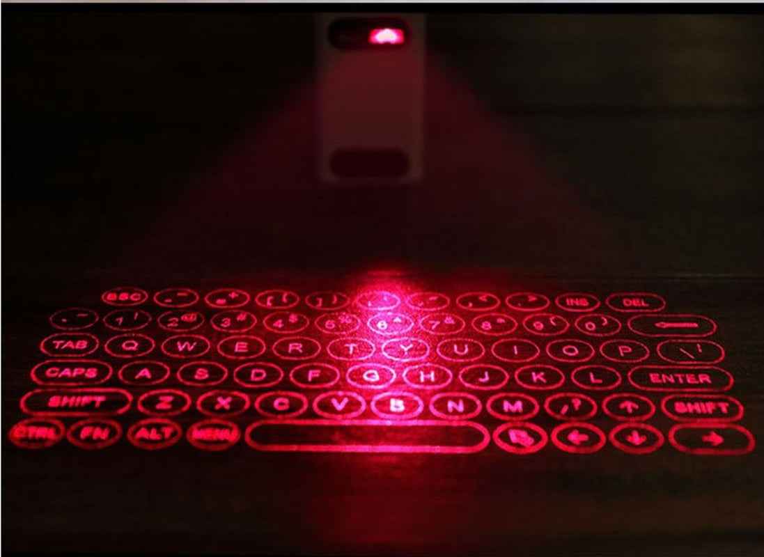 Futuristic Bluetooth Laser Projection Keyboard